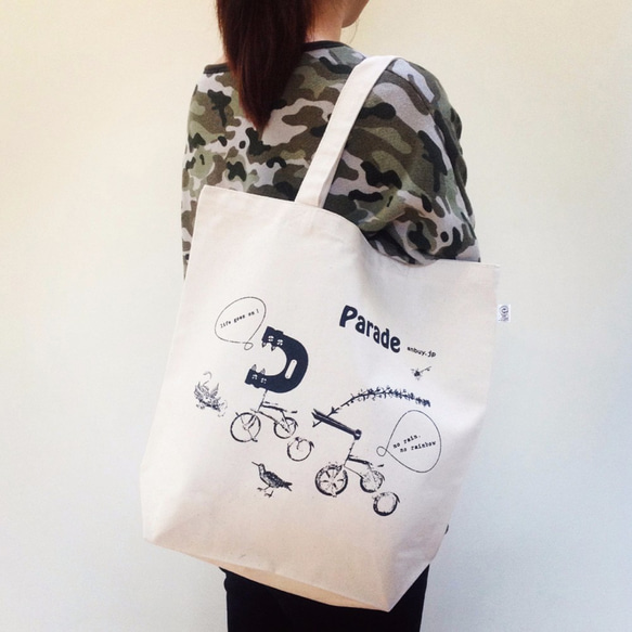 ラブリートート Tote BAG〈Parade〉: GABU & PAKU 1枚目の画像