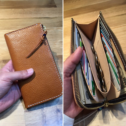 本革L字ファスナー財布 長財布 craft1623 通販 7152810｜Creema