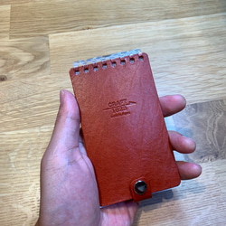 本革リング手帳(メモサイズ) メモ帳 craft1623 通販 14795879｜Creema