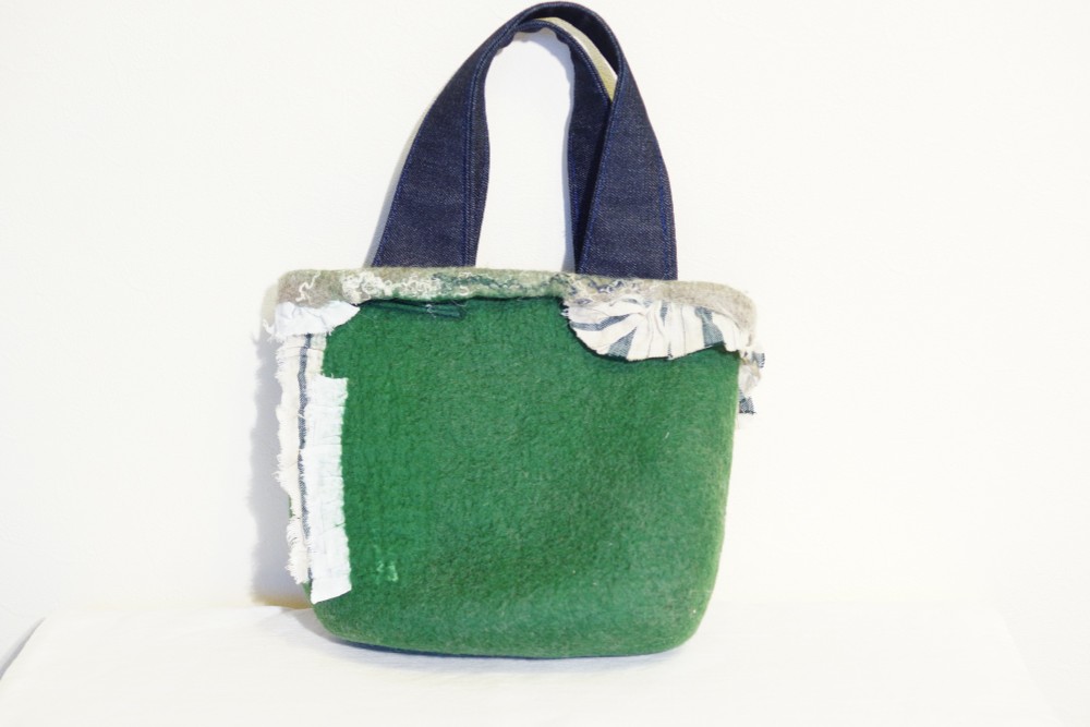 フェルトバッグ【グリーン】
