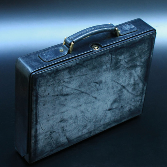 marelli イタリア製 レザーアタッシュケース 豊岡鞄 アタッシュケース