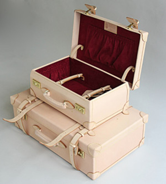 大型/中型クラシックトランクベルト付の親子トランク～Gotoh-model 3枚目の画像