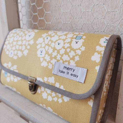 ジャバラ通帳ケース:A様オーダー品 ポーチ merry 通販｜Creema 