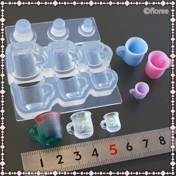 ミニチュアに！】マグカップ（シリコンモールド） ミニチュア食器