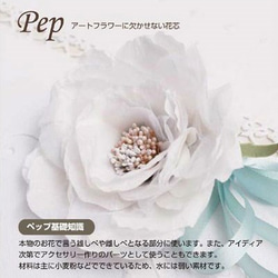 雙面Pep（珍珠）2.5mm 2配件/藝術花材料 第2張的照片
