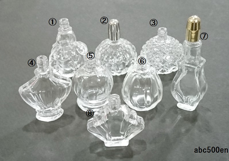 香水瓶　ガラス　銀製　細密　花　彫刻　総重量51.3g 送料無料