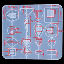 パーツモールド4　1個　モールド/パーツ/量産型 3枚目の画像