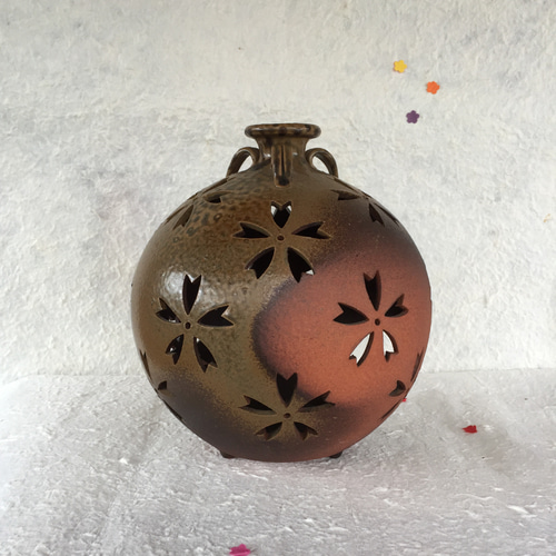 備前焼 ランプシェード 新品未使用品 備前焼 ランプシェード「森のおうち」 - Aco*cocha 吉岡亜子 | minne