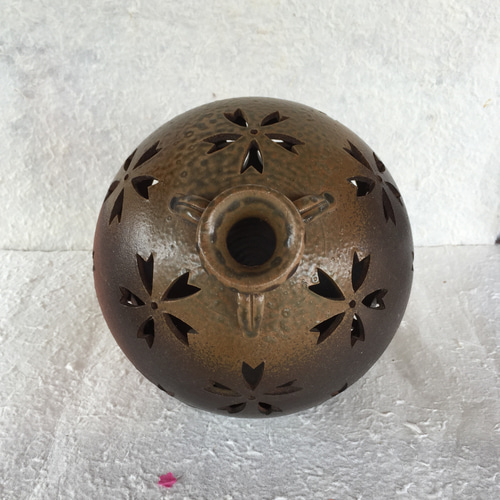 桜 ランプシェードランプ 備前焼 t-1 スタンドライト・テーブルランプ