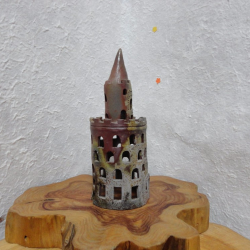 ランプシェード 陶器・備前焼・ランプ・あかり スタンドライト