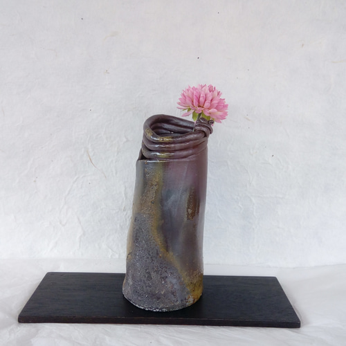 備前焼の花瓶 中古・骨董品】備前焼 壺 花瓶 日本六古窯 日本古美術 日本伝統