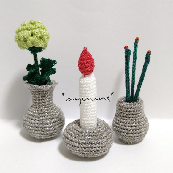 まごころ届けたい…小さなお供え仏具セット 4枚目の画像