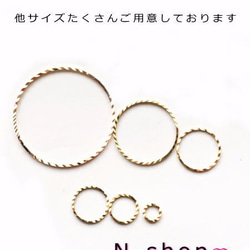 20個セット☆丸型レジン枠 ２８mm かわいいアクセサリー作りに!! 大量販売☆高品質です! 3枚目の画像