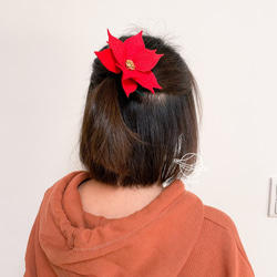 【珠珠人ZuZurun】手作聖誕紅髮帶(可改製成髮圈) 聖誕節送禮 交換禮物 最佳選擇 第6張的照片