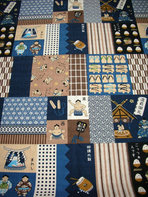 日本野木棉"相撲日常"-短夾/皮夾/零錢包/禮物 第6張的照片
