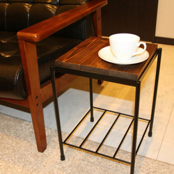 アイアン　サイドテーブル　スツール　ソファー　コーヒーテーブル　ベッド 5枚目の画像