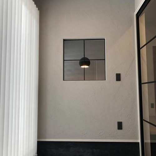 送料無料※ FIX窓／アイアン×透明ガラス 室内窓 W700×H700 その他家具