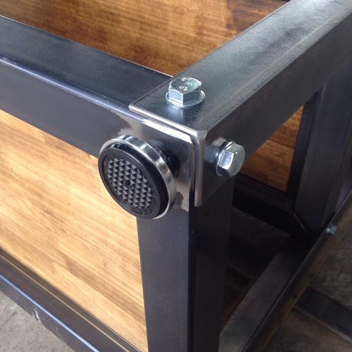 黒皮アイアンシェルフ】DIY組み立て式