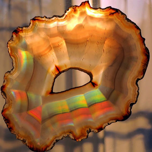 イリスアゲート 原石 スライスアゲート 天然石 パワーストーン イリスアゲート 原石 スライスアゲート 天然石 パワーストーン