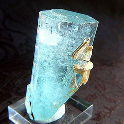 【特大】アクアマリン結晶柱  Aquamarine crystal 2枚目の画像