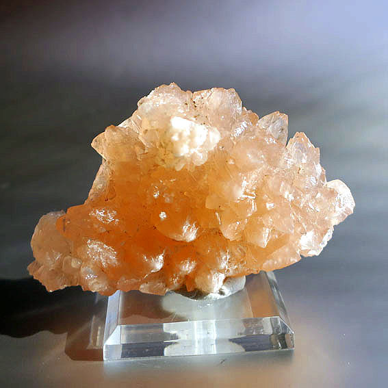 【美石】ピンクアポフィライト　魚眼石　クラスター　完全結晶　ピンク　置物　素材｜原石・鉱物｜天然石コレクション