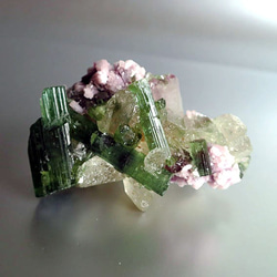 トルマリン エルバイト 鉱物標本 原石 2個セット ルース