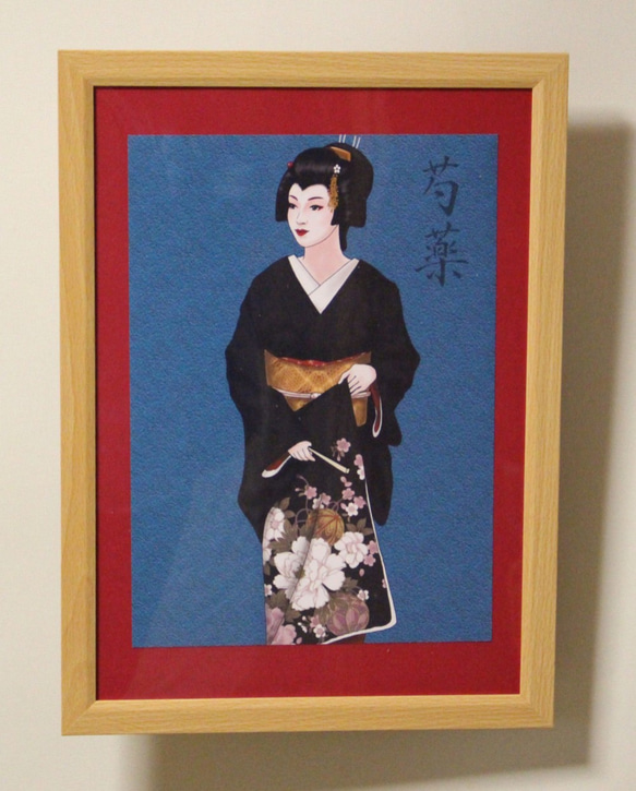 イラスト 芸妓さんシリーズ イラスト kenzo-m 通販 5547792｜Creema