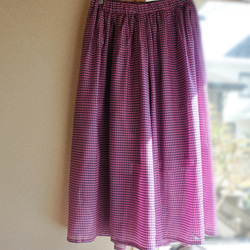 SALE! Chidori 粉紅色肩帶軛緞帶上衣和寬褲套裝 第8張的照片