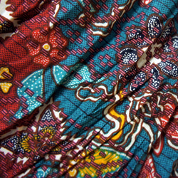 SALE!インドネシアバティック ティアードスカート 5枚目の画像