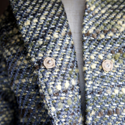 英國製造的 Linton 粗花呢染色領夾克 第7張的照片