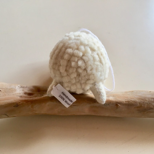 羊毛フェルトのオーナメント（ひつじさん） その他インテリア雑貨