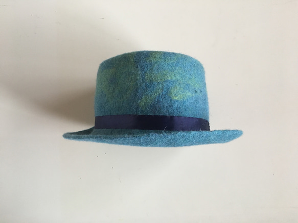 羊毛フェルト 帽子1 2枚目の画像