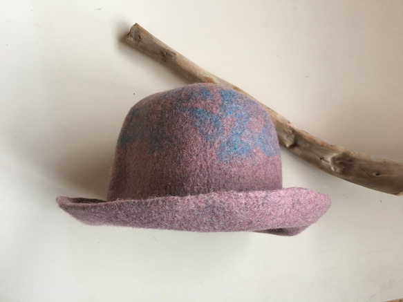 羊毛フェルト 帽子5 2枚目の画像