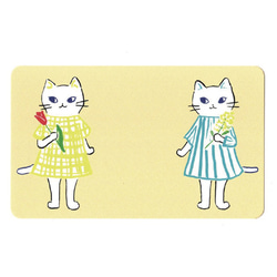 ネコのミニメッセージカード〜Spring Collection〜 3枚目の画像