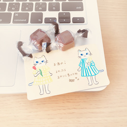 ネコのミニメッセージカード〜Spring Collection〜 5枚目の画像