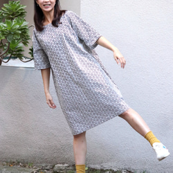 #33 五分洋裝 - 日本進口棉布 第3張的照片