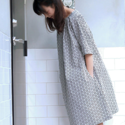 #33 五分洋裝 - 日本進口棉布 第10張的照片
