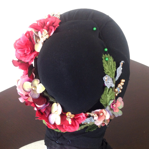 花かざり（バレエ用） ワルプルギスの夜 等 solde out ヘッドドレス