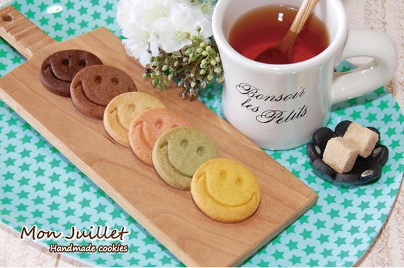 スマイル クッキー ニコちゃん プレゼント ギフト 御祝 焼き菓子