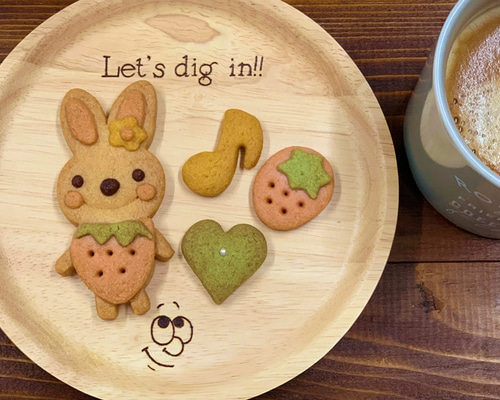 いちごチョコのフォンデュ♡うさぎ チョコフォンデュ♡苺♡うさぎ