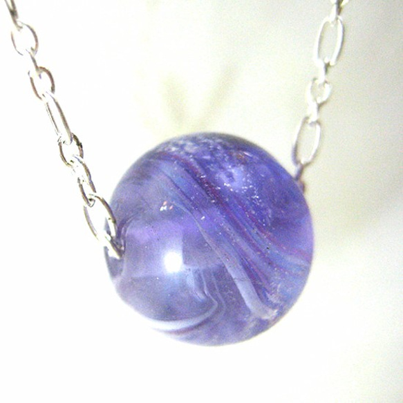 紫色星球（潛能、覺察力） ～星球琉璃銀鍊版 第1張的照片