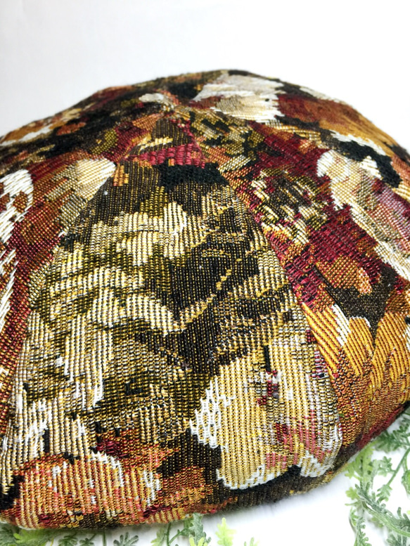 ゴブラン織りベレー帽 1-57 4枚目の画像