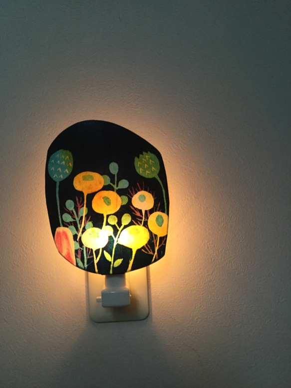 ＊ * Night  Lamp＊「 Luce di fiori 」〜 花の光 〜 1枚目の画像