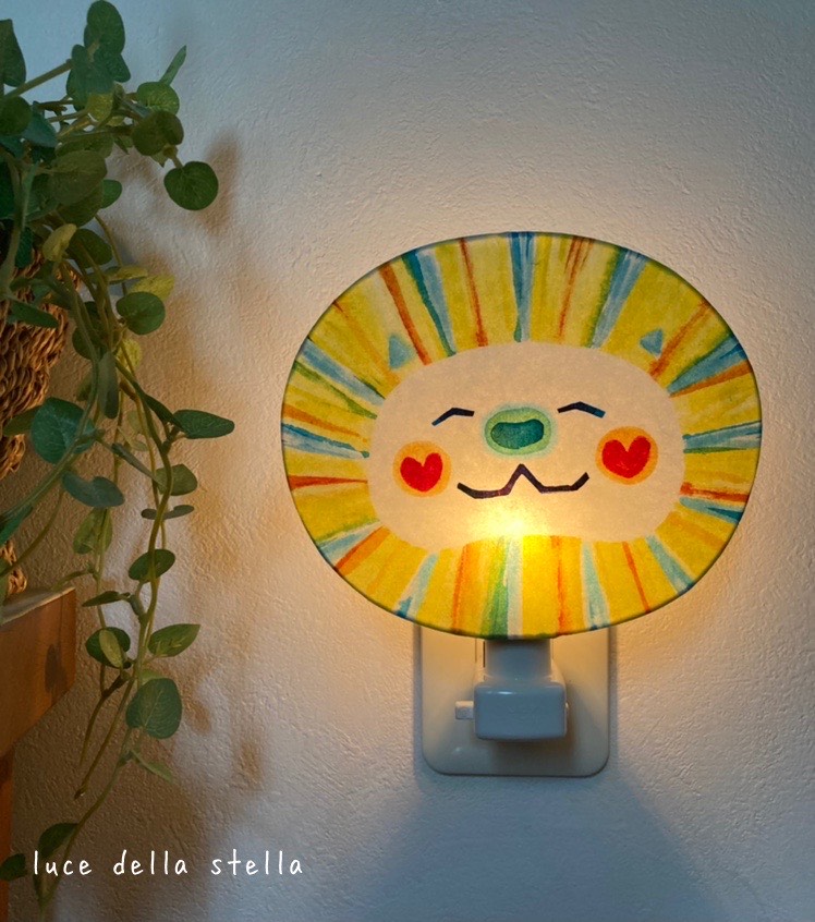 *☆ナイトランプ *＊ Night lamp 「だいじょうぶ」