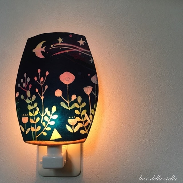 ＊ * Night  Lamp＊「 Luce di fiori 」〜 花の光 Ⅱ〜 1枚目の画像