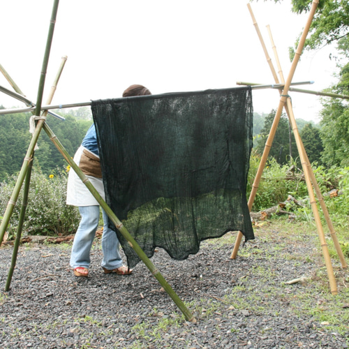 本藍染めカシミヤストール（グラデーション） HK11-0002-1 ストール