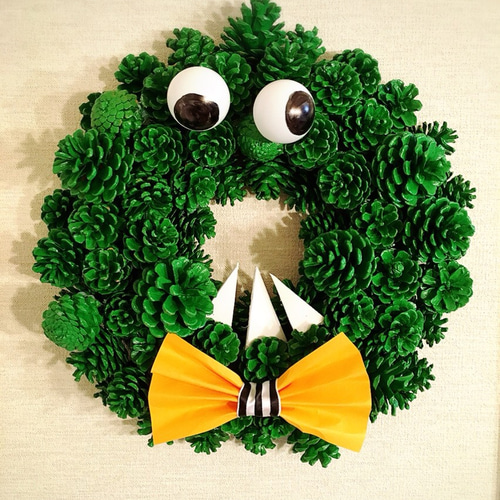 受注製作】モンスターリース リース harutotaku 通販 2850793｜Creema