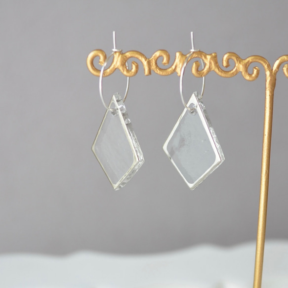 《※受注制作品》platinum&clear（ダイヤモンドbig） 2枚目の画像