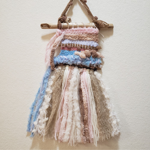 ハンドメイド◇【ウィービングタペストリー】◇壁掛け◇gimmickcharm