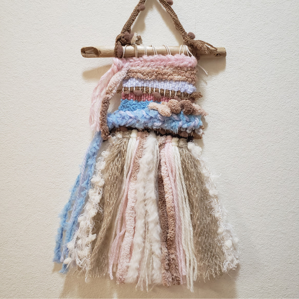 ハンドメイド◇【ウィービングタペストリー】◇壁掛け◇gimmickcharm